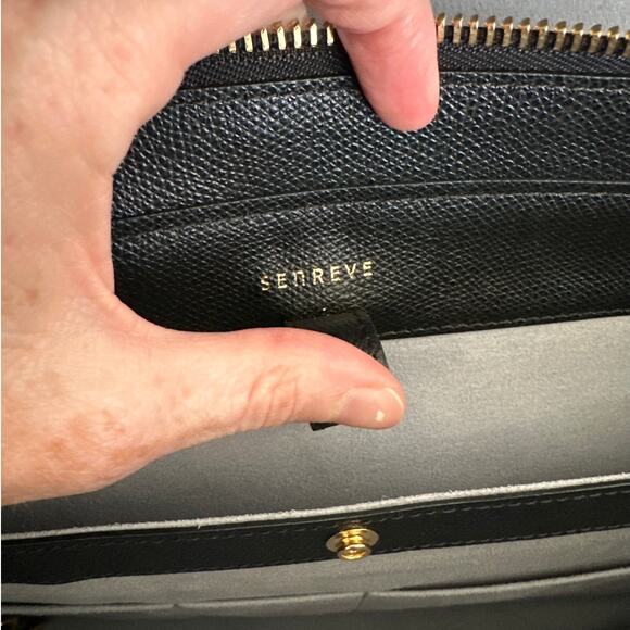 Senreve - Maestra Multi Way Leather Bag in Black - Picture 7 of 8